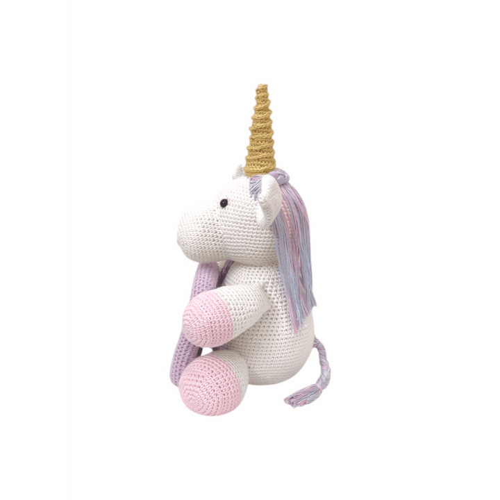 Haute by Hand Unicorn Frame - White &amp; Pink