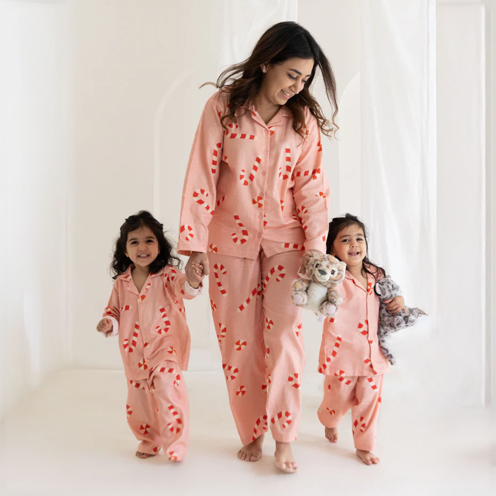 Rattle & Co. Candy Cane Jammies