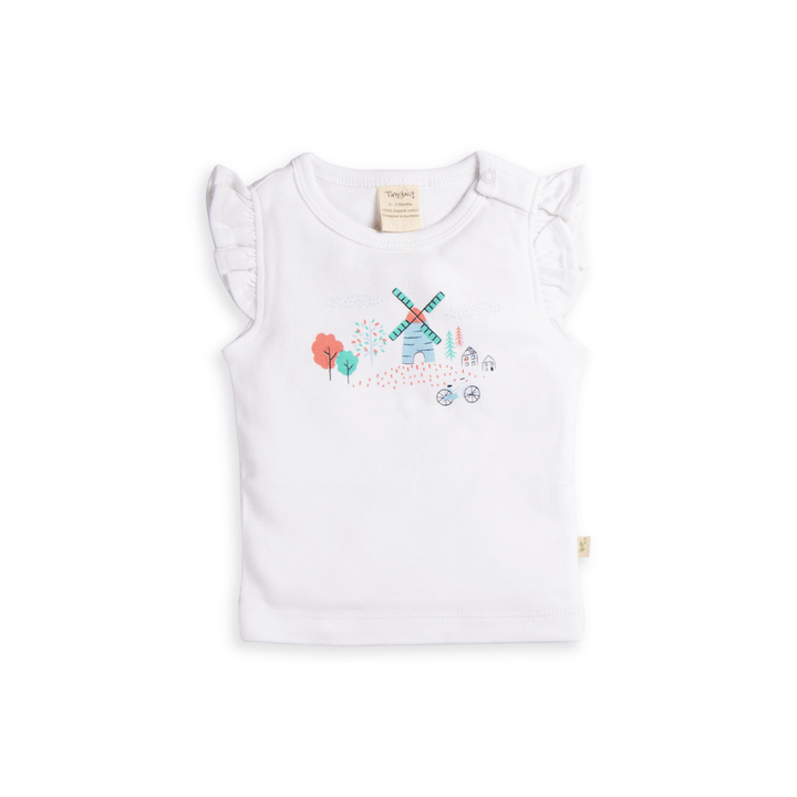 Tiny Twig Cap Slv Tee Play Park