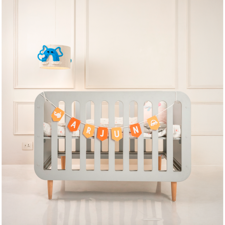 Waddle and Roo - The Classic Crib - All Blue