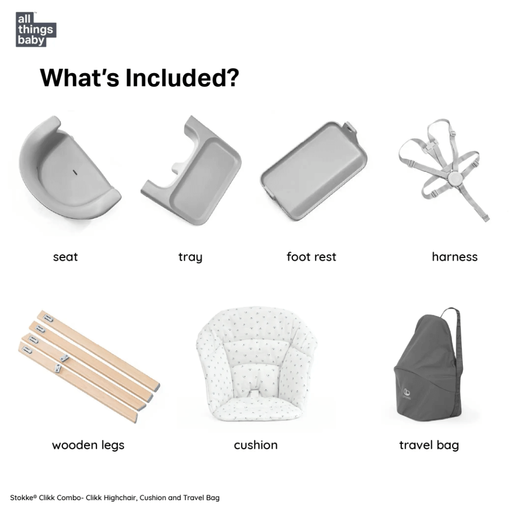 stokke clikk tray dimensions Stokke Clikk Highchair, Blueberry Boat Cushion And Travel Bag