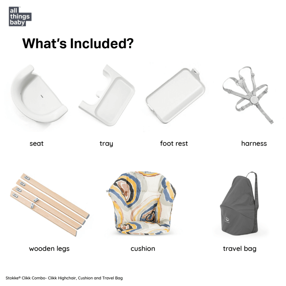 stokke clikk cushion instructions Stokke Clikk High Chair (Beech Wood) with Cushion & Travel Bag, Portab – AllThingsBaby.com