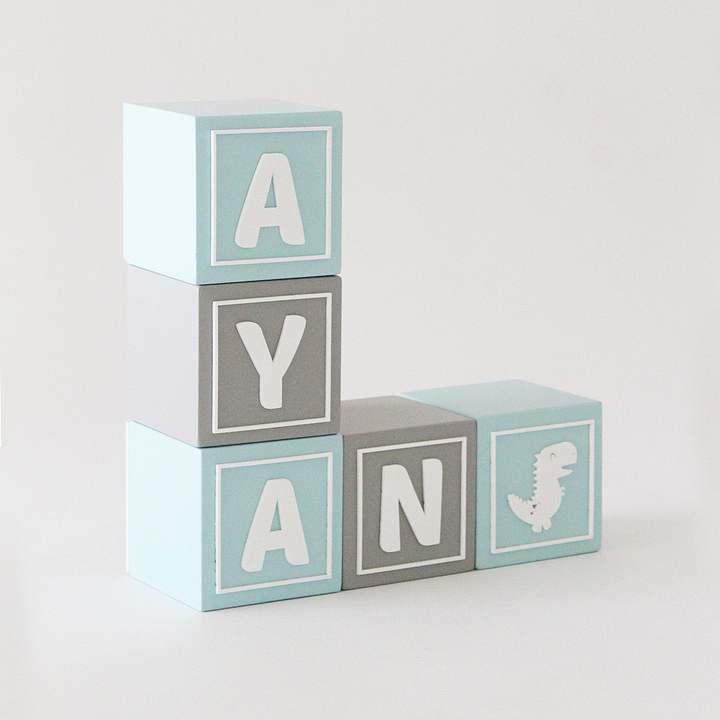 The Tiny Trove Name Block - Contemporary