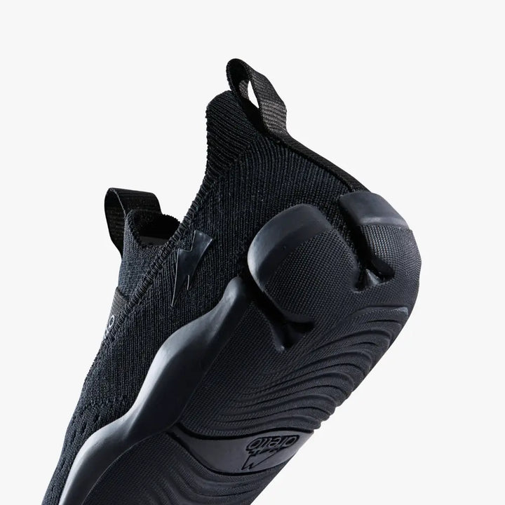 Aretto Leaps - All Black Kids Shoes