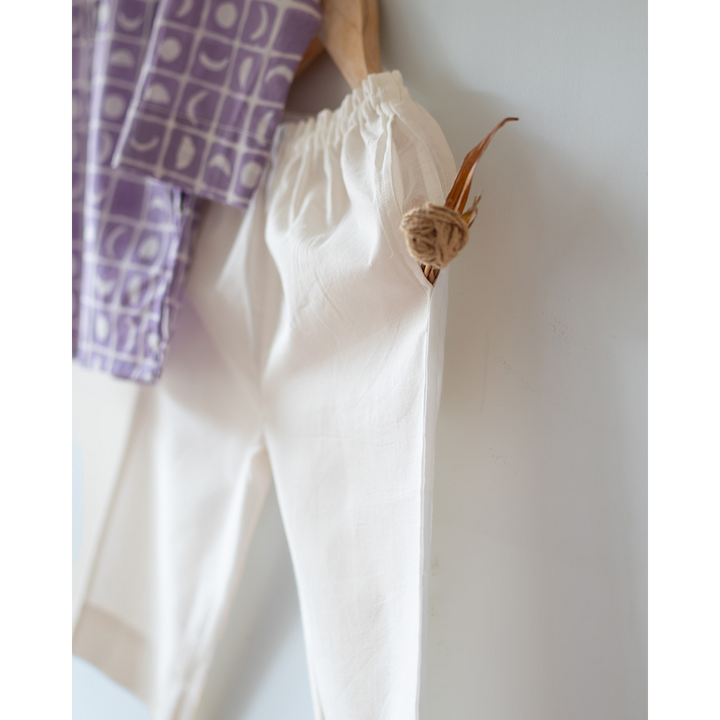 Love The World Today I Want To Be Like Grandpa - Kurta Pajama Set - Purple Moon
