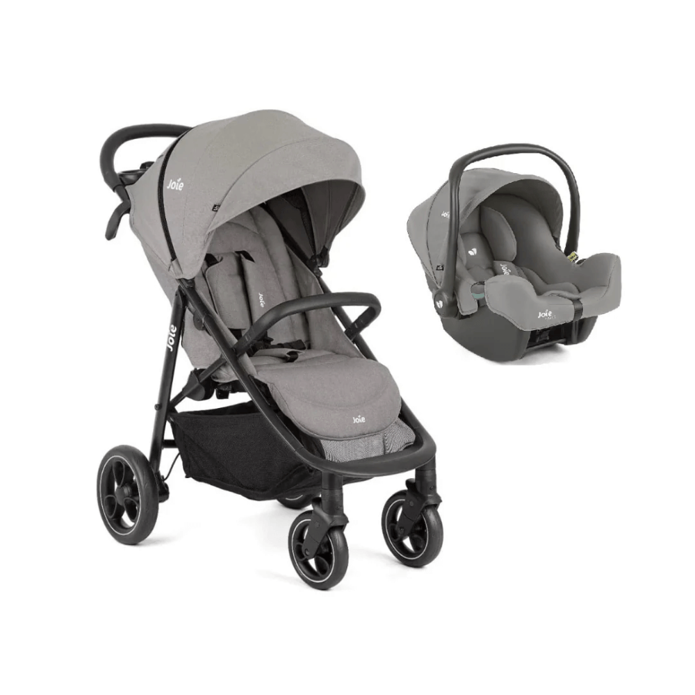 Joie Litetrax 4 Travel System – Pebble (Birth to 22 kg)