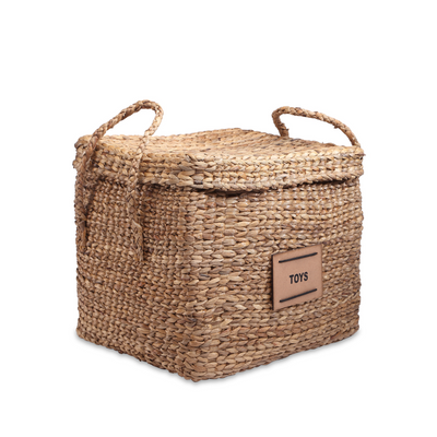 Toy Bamboo Cane Basket Large