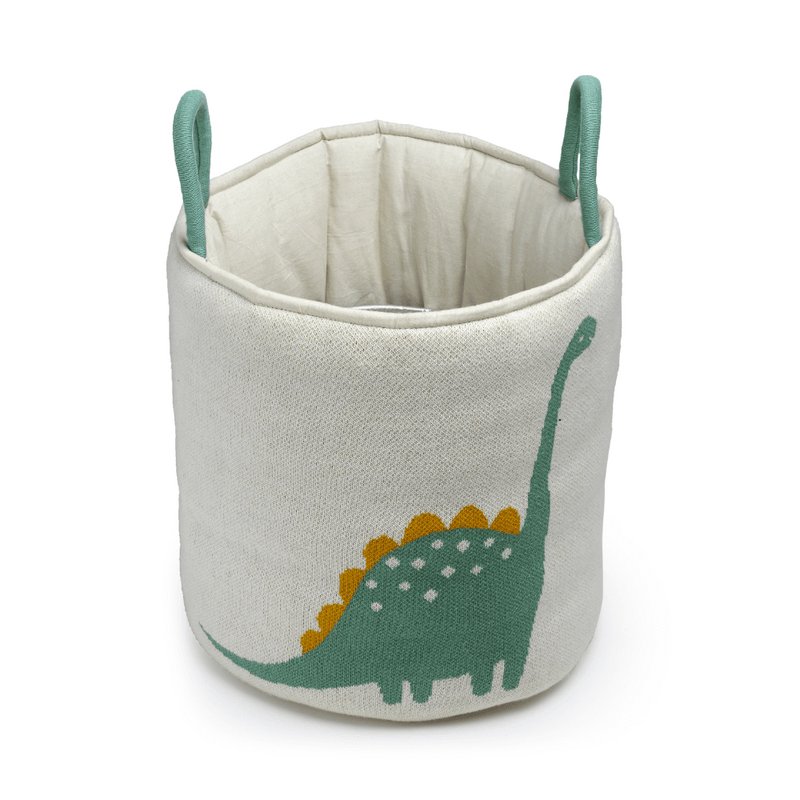 Dinosaurs Knitted Basket