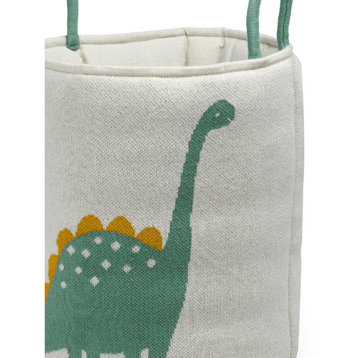 The Baby Trunk Dinosaurs Knitted Basket