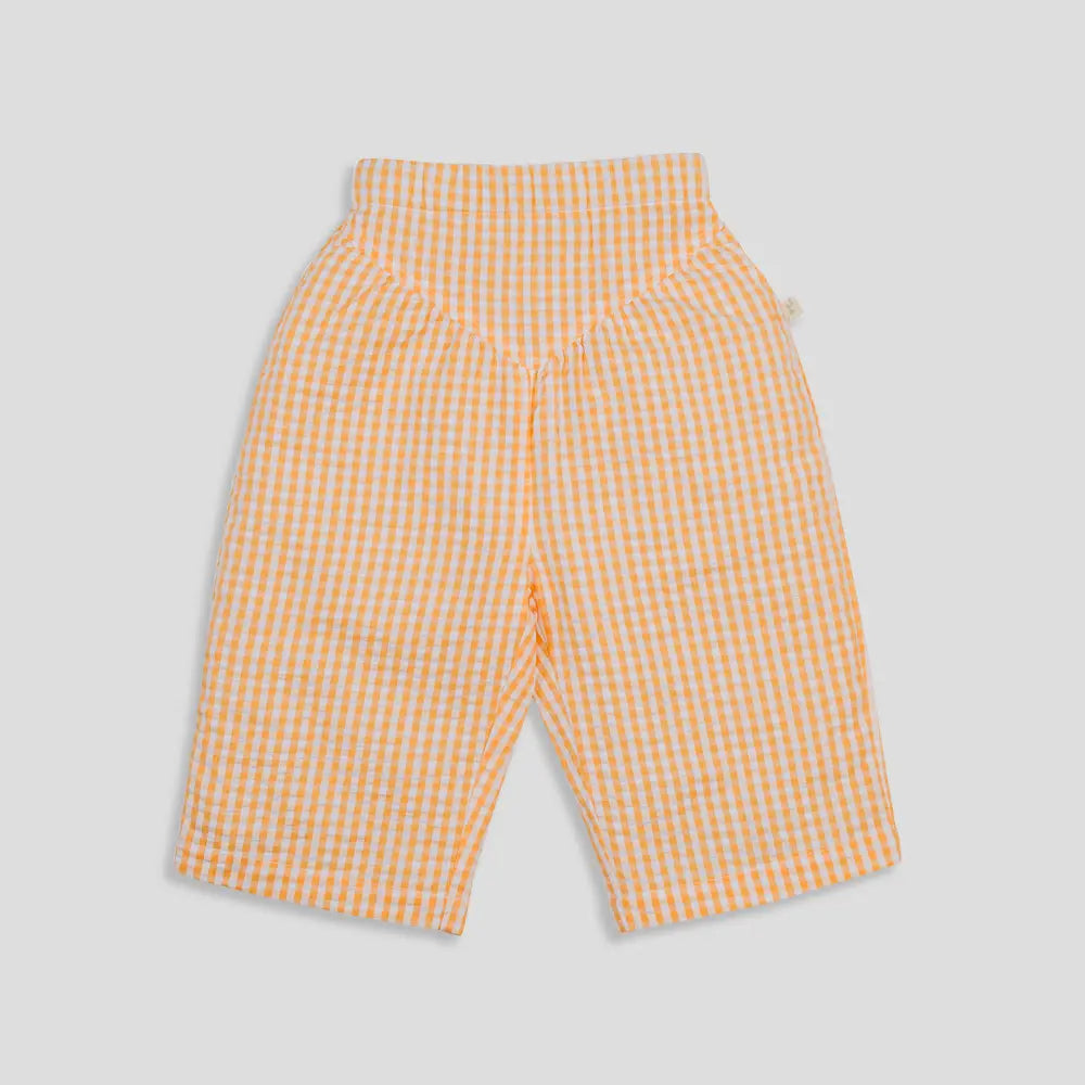 Tiny Twig Yarrow Gingham Culotte