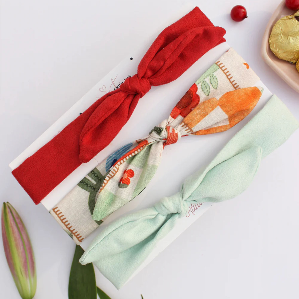 Rattle &amp; Co Cup Of Cheer - Set Of 3 Headbands