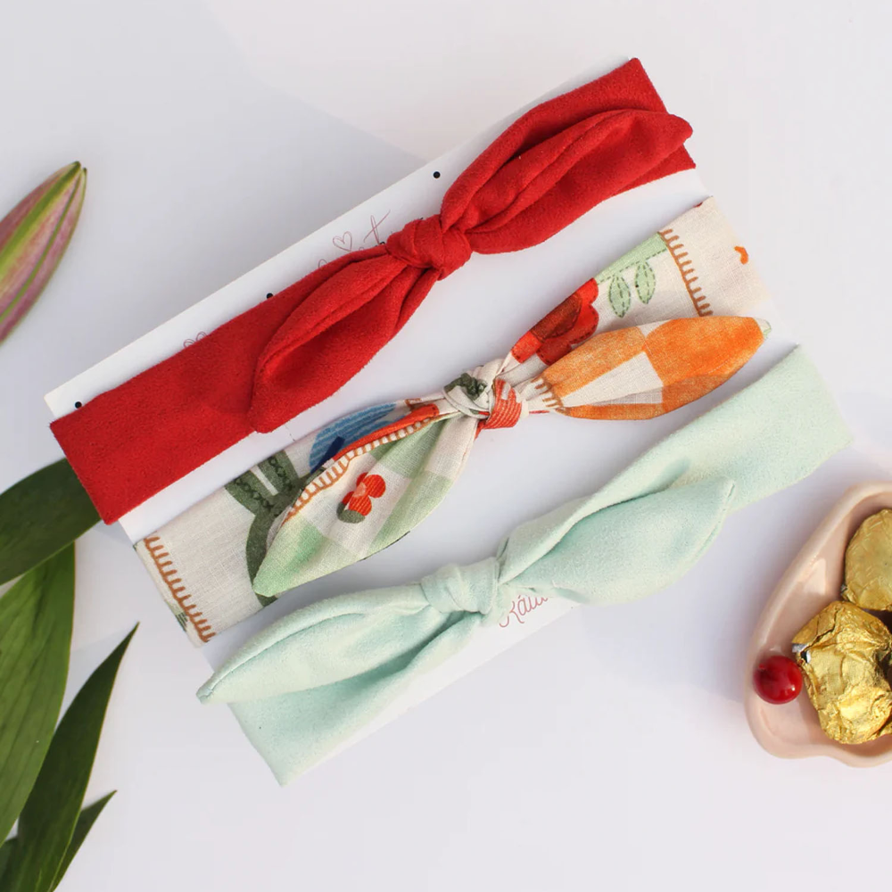Rattle &amp; Co Cup Of Cheer - Set Of 3 Headbands