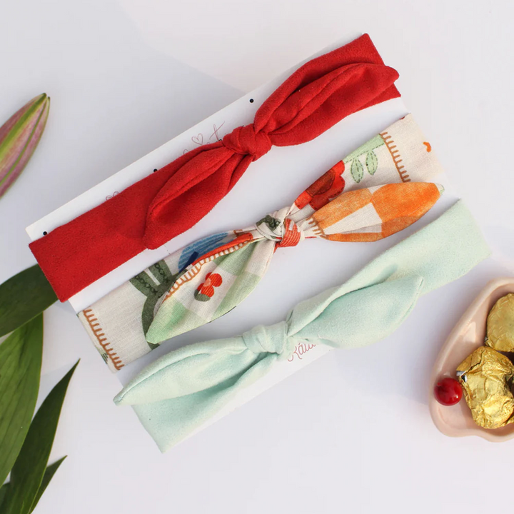 Rattle &amp; Co Cup Of Cheer - Set Of 3 Headbands