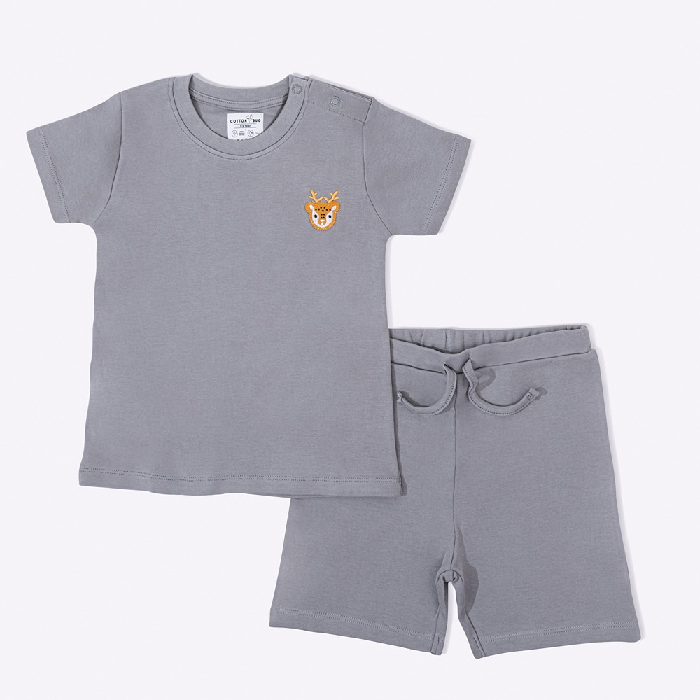 Cotton Bug Co-ord Set - Deer