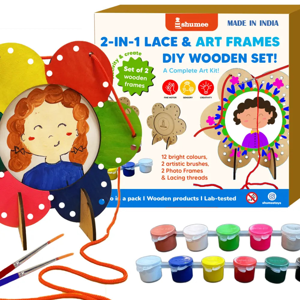 Shumee Photo Frame Art Kit for Kids 6-12 Years