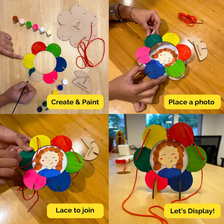 Shumee Photo Frame Art Kit for Kids 6-12 Years