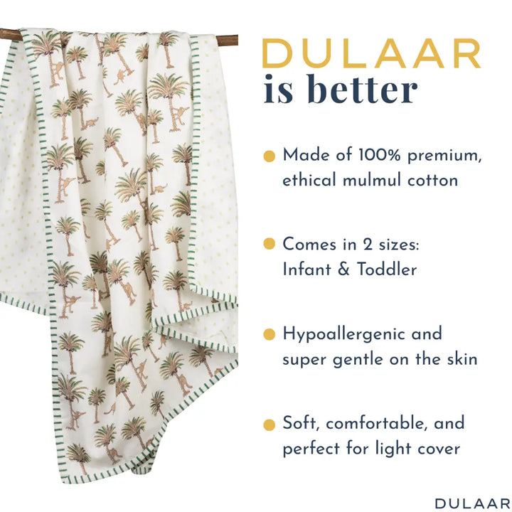 Dulaar Mulmul Muslin Dohar - Langoor Party