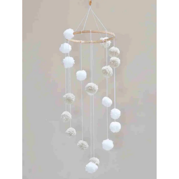 Waddle &amp; Roo Dreamy - Poms - Cot Mobile