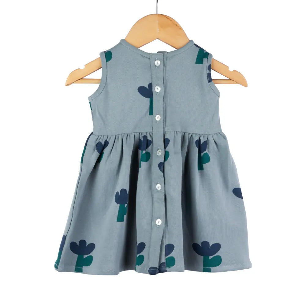 Dulaar Organic Cotton Dress - Blue