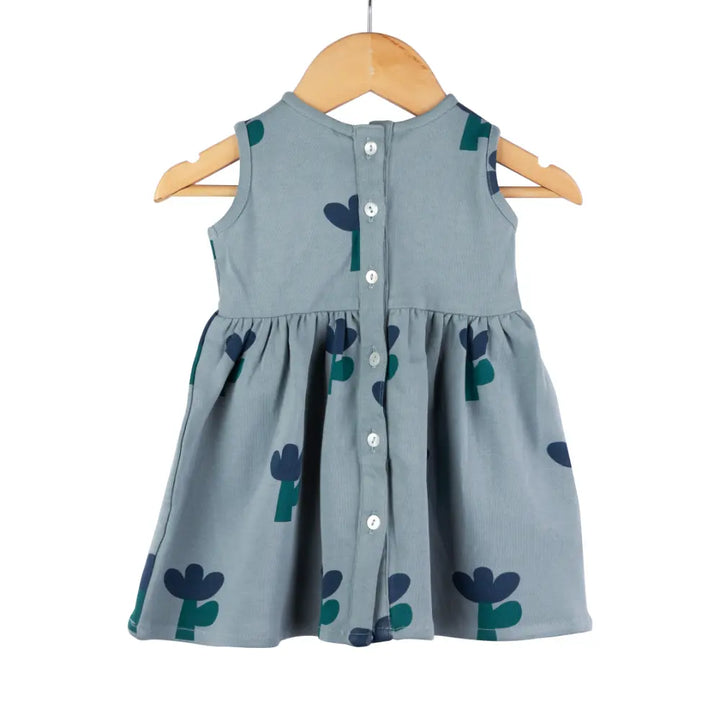 Dulaar Organic Cotton Dress - Blue