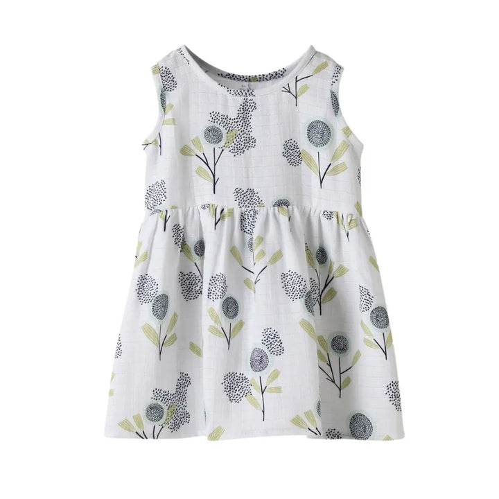 Dulaar Organic Muslin Dress - The Sparrow and Flower