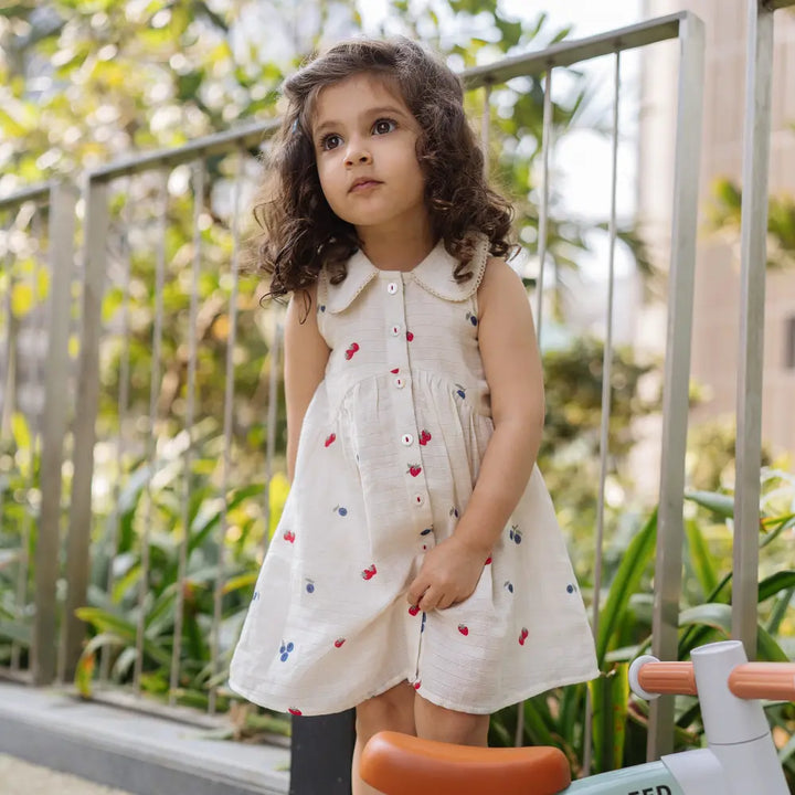 Dulaar Organic Muslin Dress