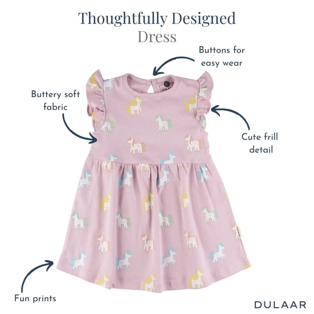 Dulaar Cotton Dress Wonderland - Set of 3
