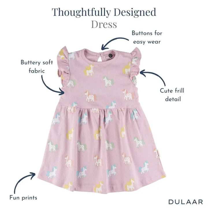 Dulaar Cotton Dress Wonderland - Set of 3