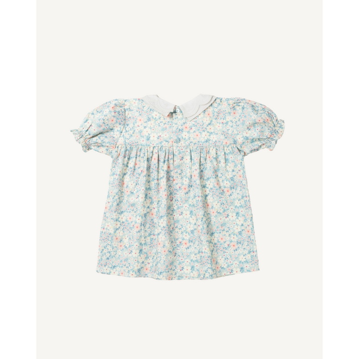 Early Sunday Cotton Cambric Sukie Baby Dress &amp; Bloomer - Amelia