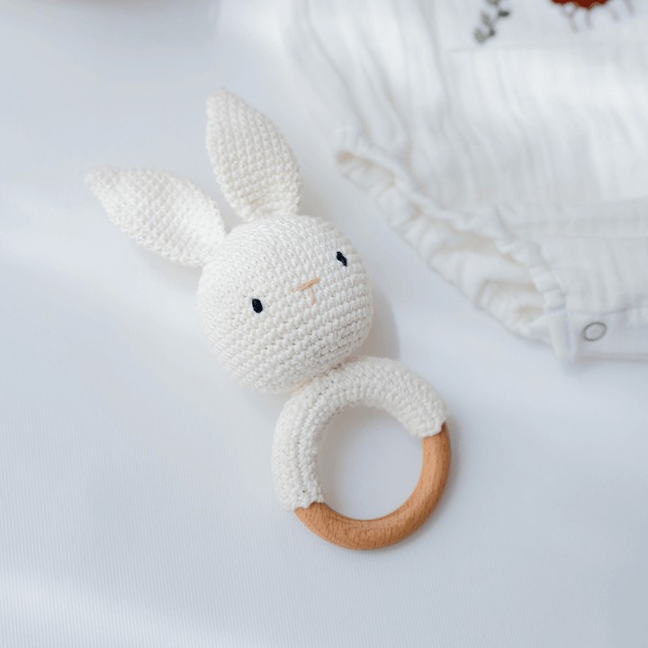 PureCloth.Co Baby Gift Hamper with Cotton Romper and Swaddle- White