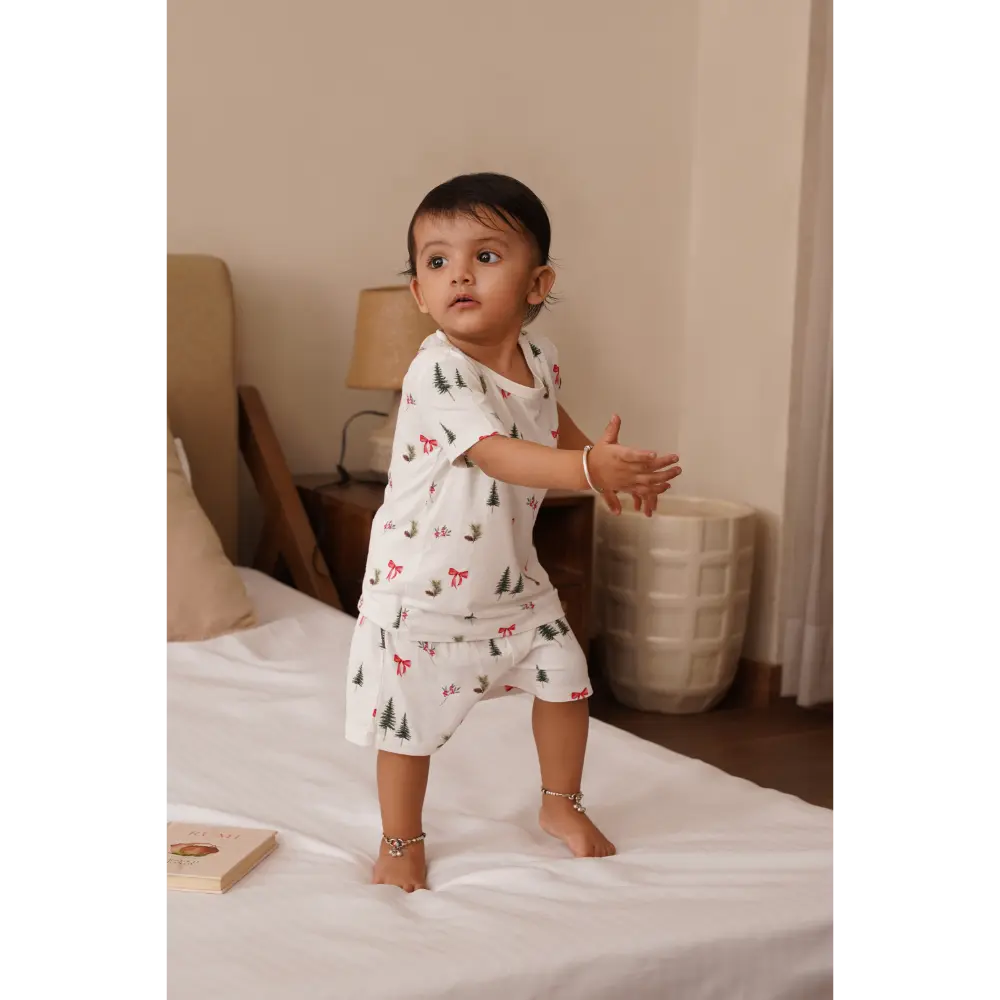 Bubz Short Sleeve Set - Festival Snuggles