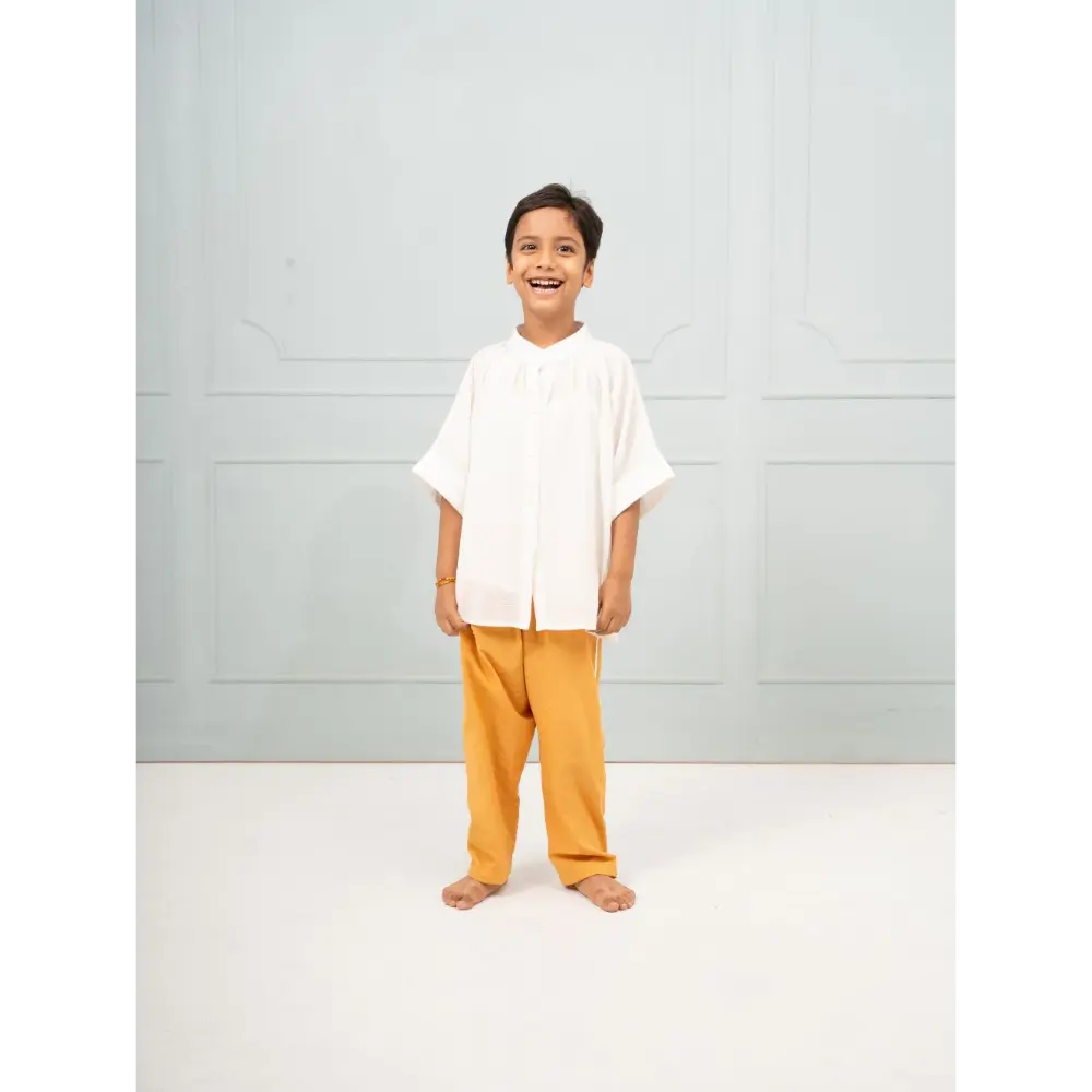 Moobaa Boys clothing The Rust Trio Set