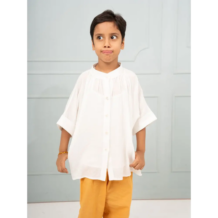 Moobaa Boys clothing The Rust Trio Set