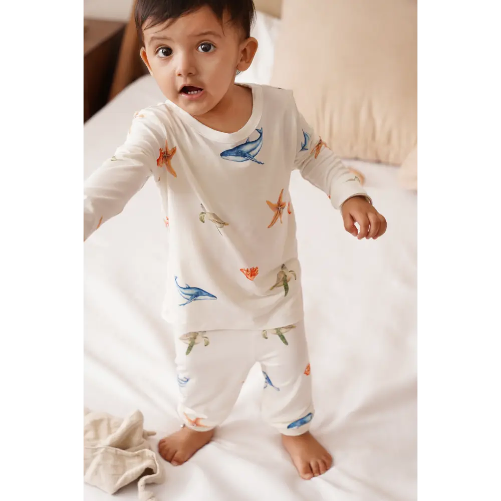 Bubz Long Sleeve Set - Under the Sea