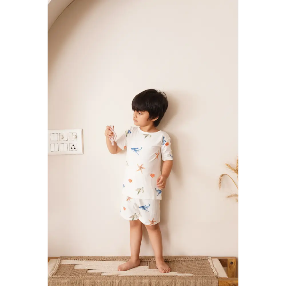 Bubz Short Sleeve Set - Under the sea