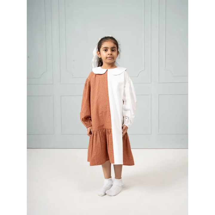 Moobaa Girls clothing Not A Doll Collar Day Dress