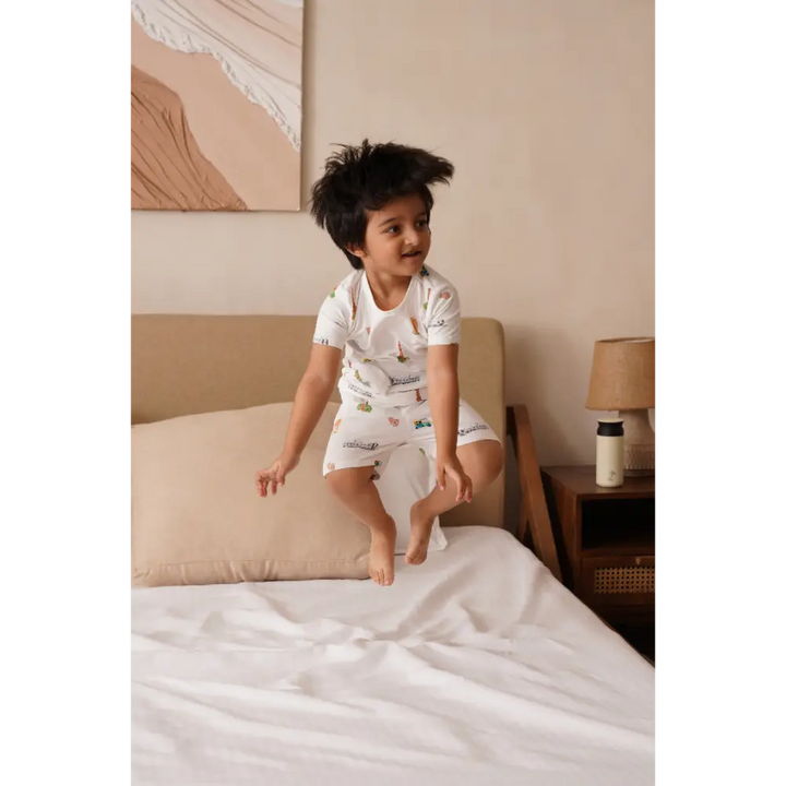 Bubz Bamboo Baby Co-rd Set - Soft Breathable Outfit - Delhi