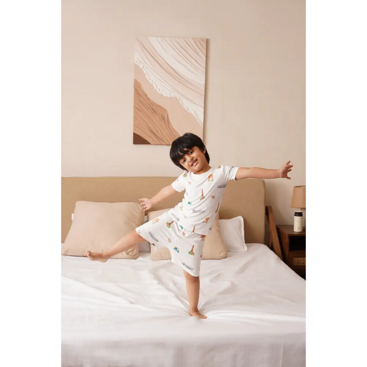 Bubz Bamboo Baby Co-rd Set - Soft Breathable Outfit - Delhi