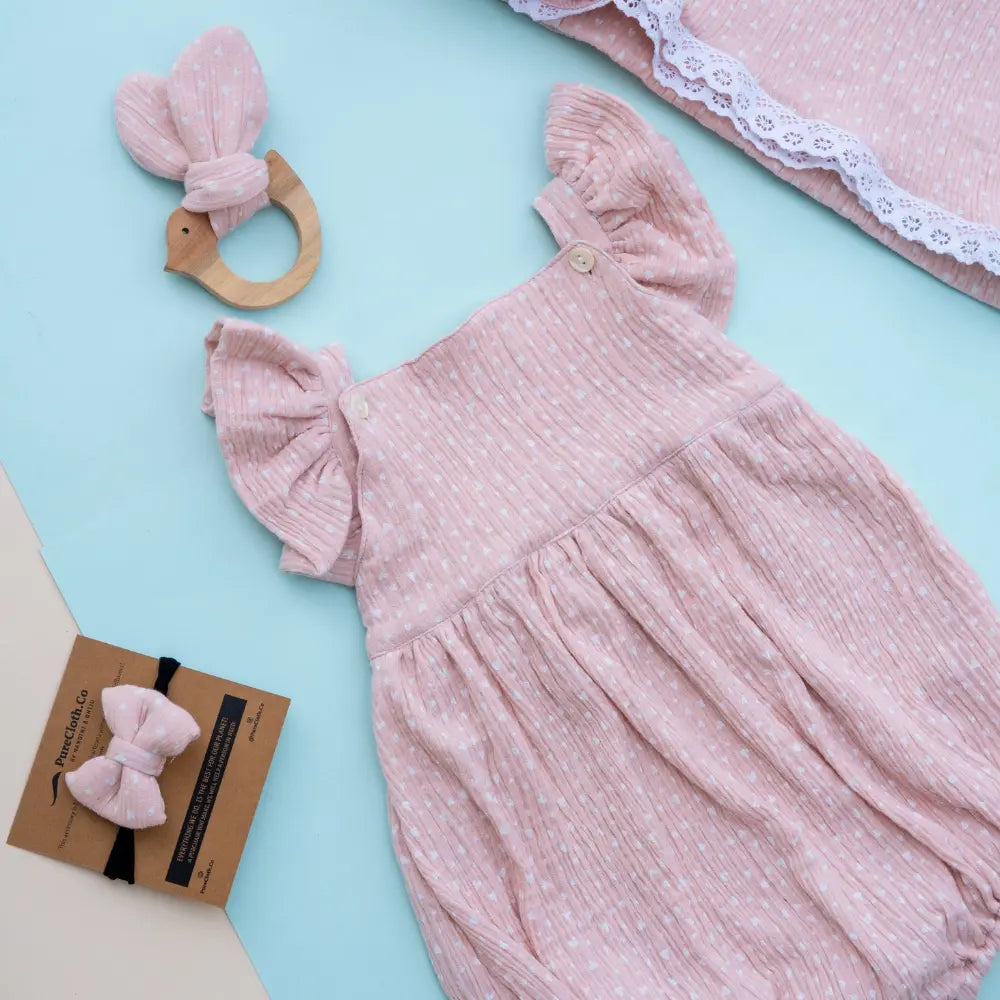 PureCloth.Co Baby Girl Gift Hamper | Pink Heart