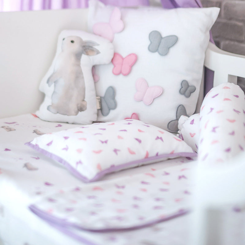 Bamboo Muslin Cot Bedding Set