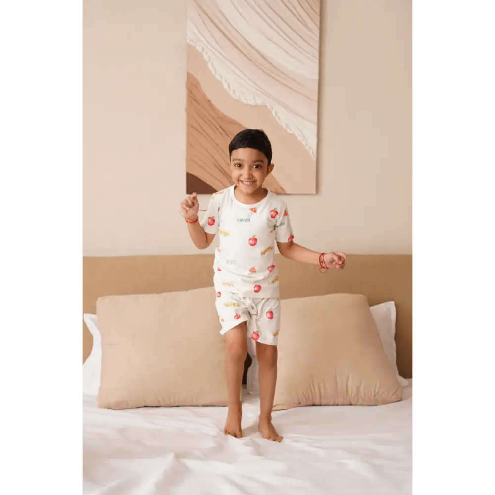 Bubz Bamboo Baby Co-rd Set - Soft Breathable Outfit - New York