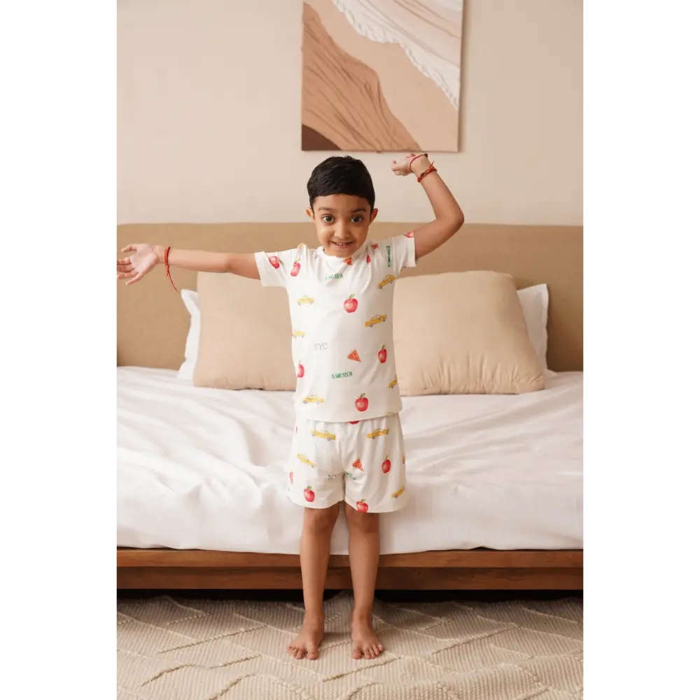 Bubz Bamboo Baby Co-rd Set - Soft Breathable Outfit - New York