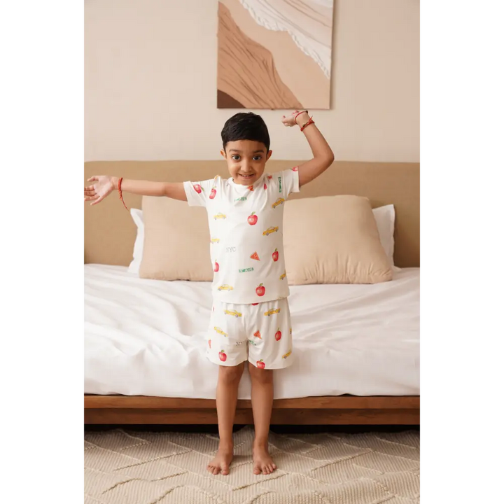 Bubz Bamboo Baby Co-rd Set - Soft Breathable Outfit - New York
