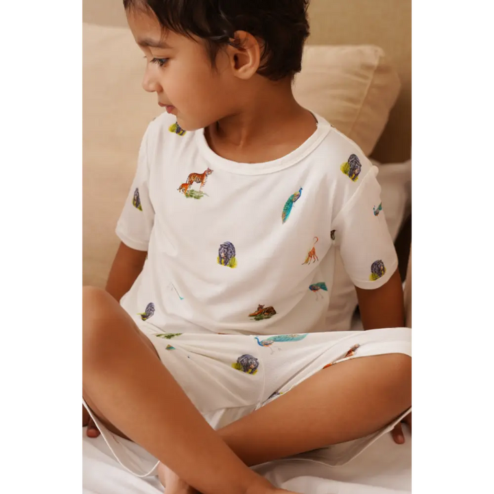 Bubz Bamboo Baby Co-rd Set - Soft Breathable Outfit - Wild Wonders