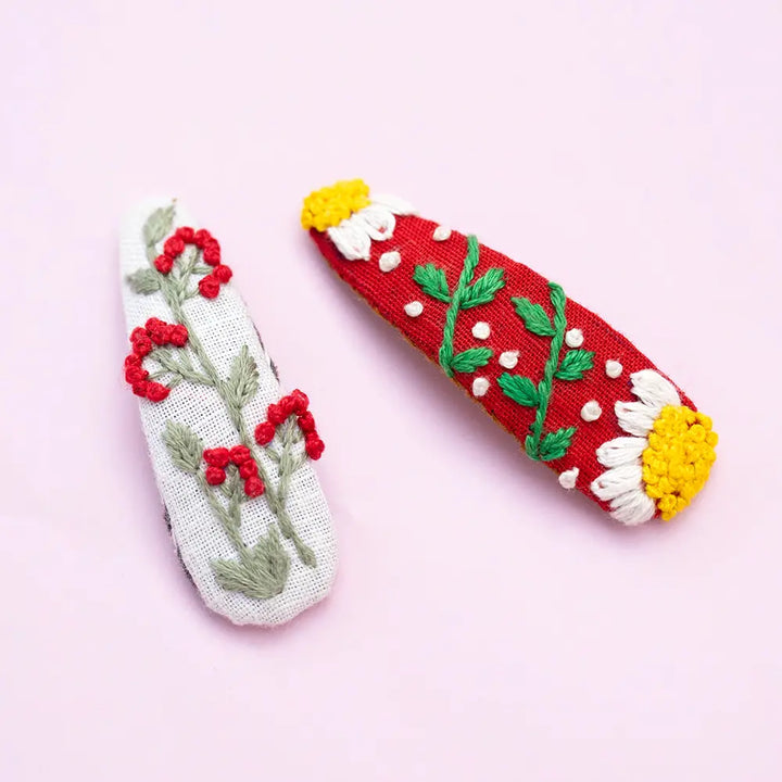 PureCloth.Co Christmas Tic Tac Hair Clips