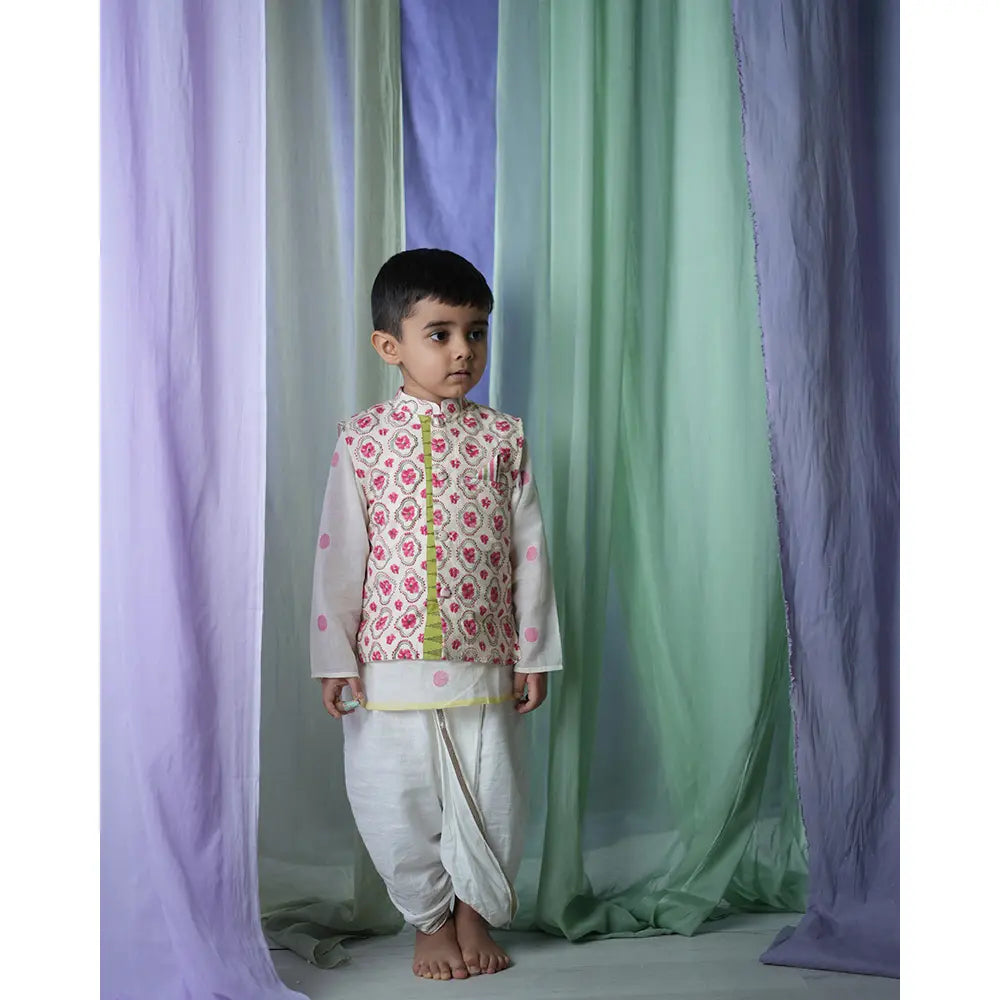 Love The World Today Feeling Festive Unisex Infant Handwoven Dhoti Pant