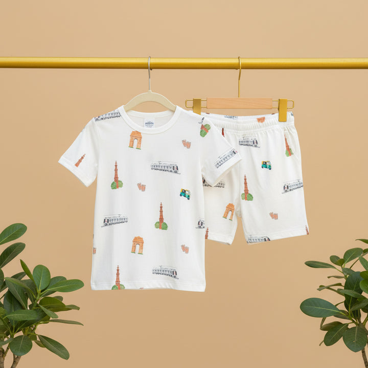 Bubz Bamboo Baby Co-rd Set - Soft Breathable Outfit - Delhi