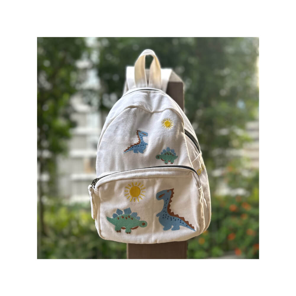 Dulaar Organic Canvas Backpack