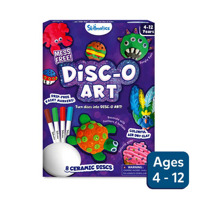 Skillmatics Art & Craft Activity - Disc-O Art