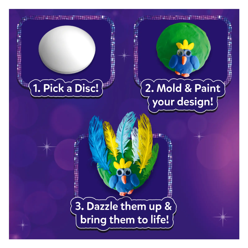 Skillmatics Art & Craft Activity - Disc-O Art